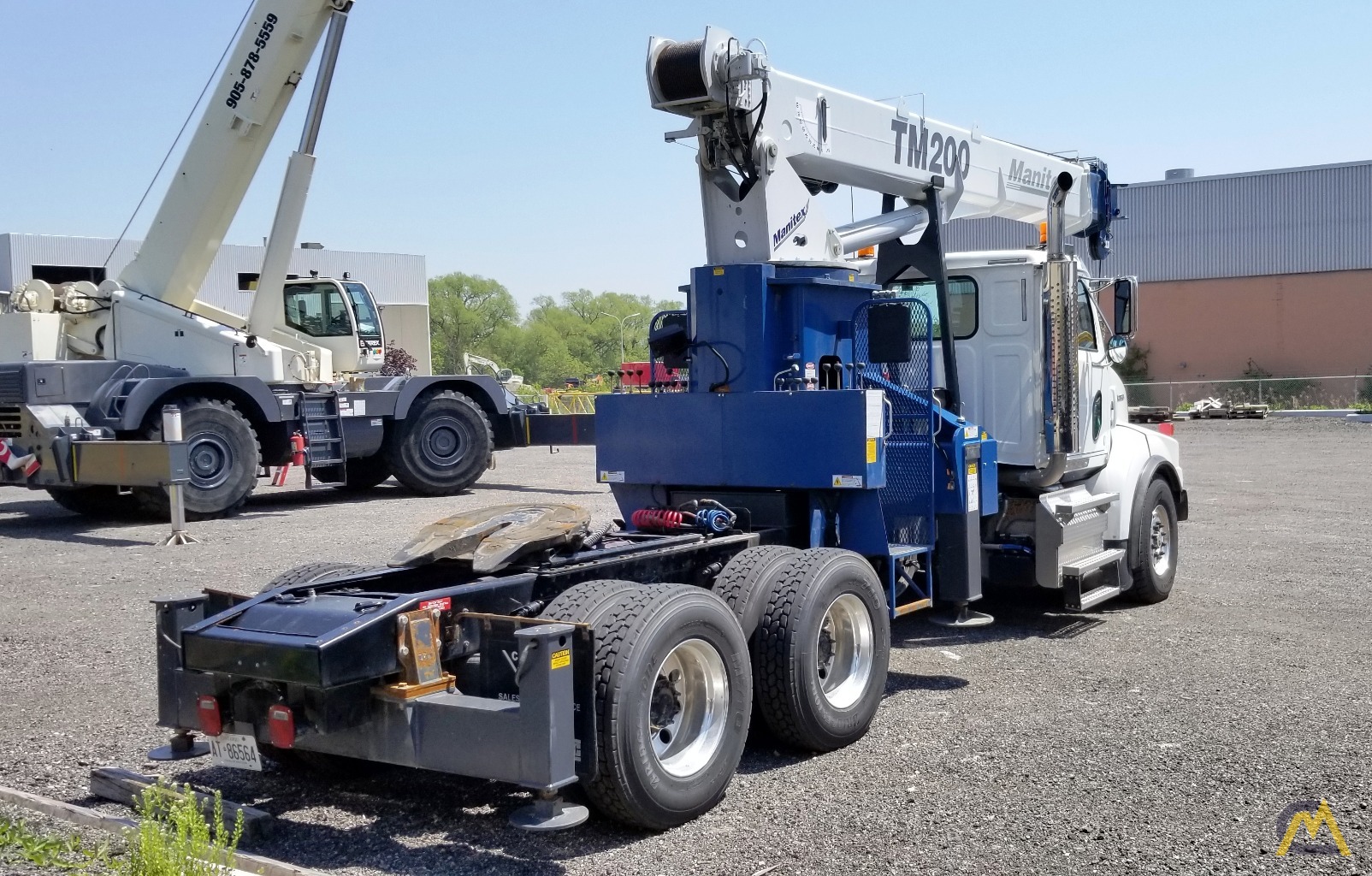 2019 Manitex 2085T 20-Ton Boom Truck Crane 2