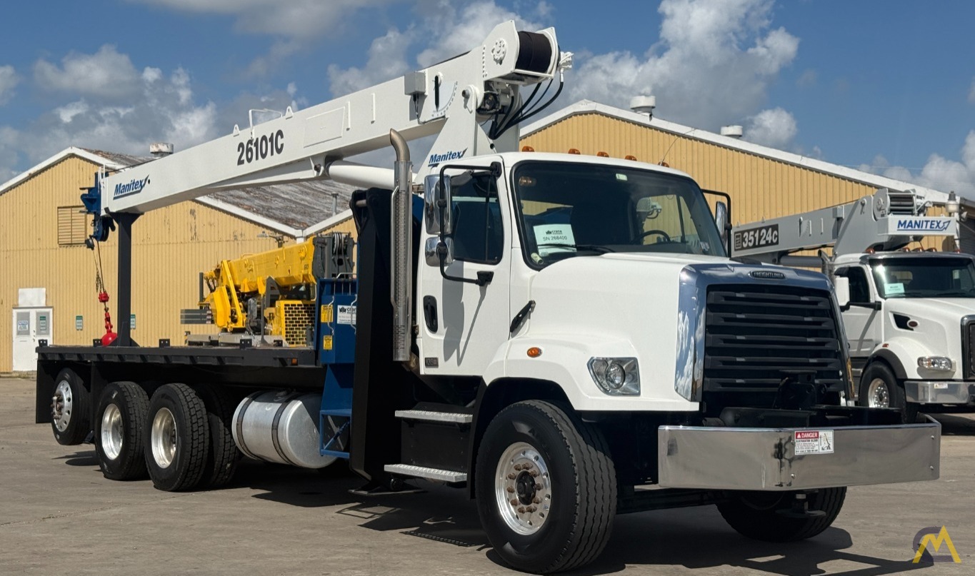 2019 Manitex 26101C Boom Truck Crane on Freightliner 1