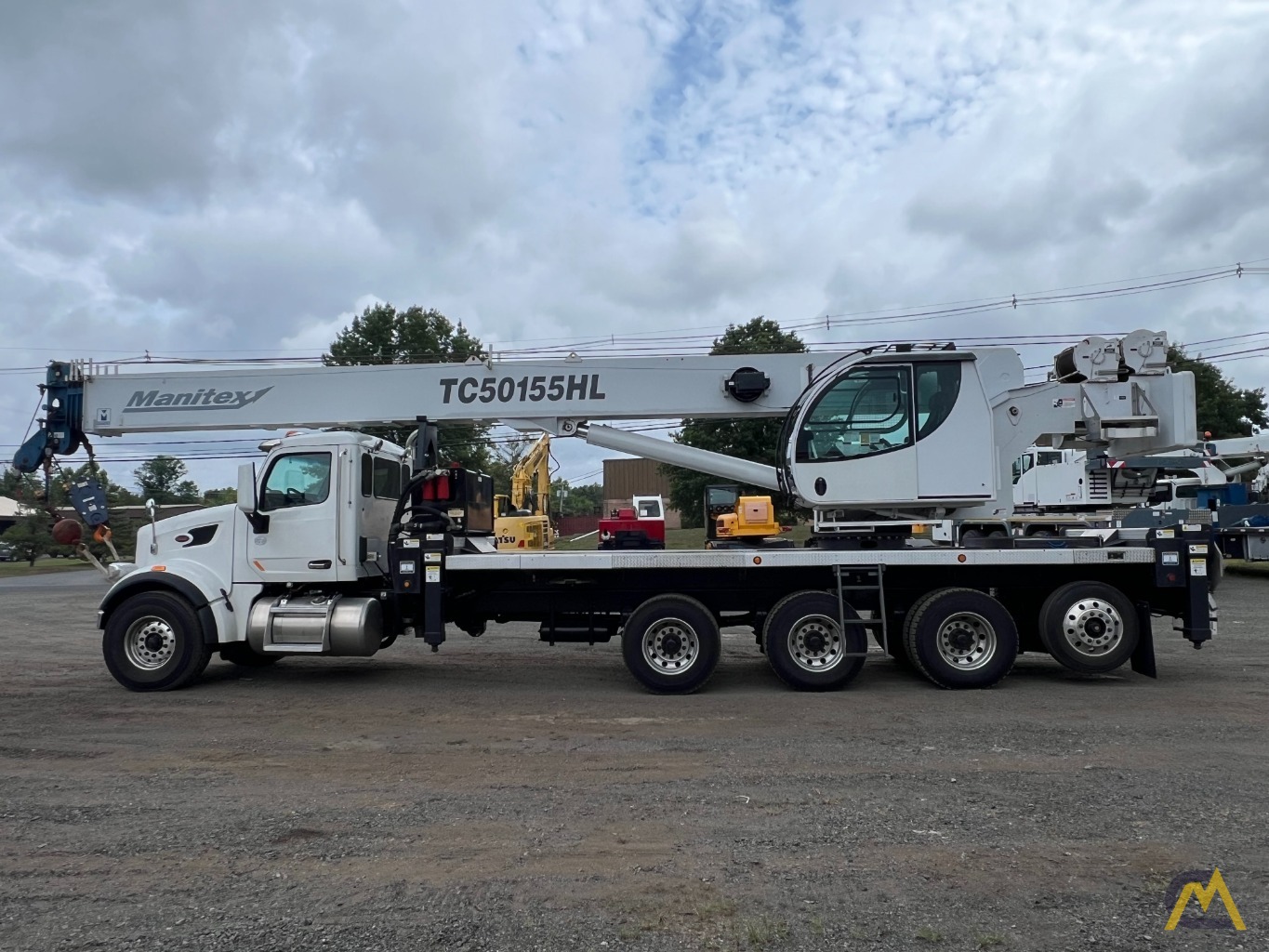 2019 Manitex TC50155HL Boom Truck Crane 1