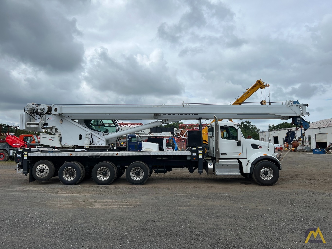 2019 Manitex TC50155HL Boom Truck Crane 8