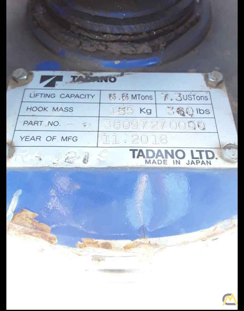 2019 Tadano GR-1000XL-3 100-Ton Rough Terrain Crane 96