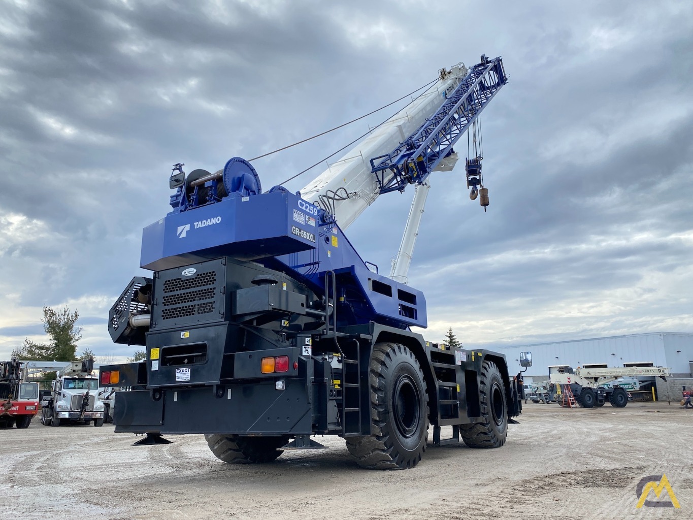 2019 Tadano GR-550XL 55-Ton Rough Terrain Crane 2