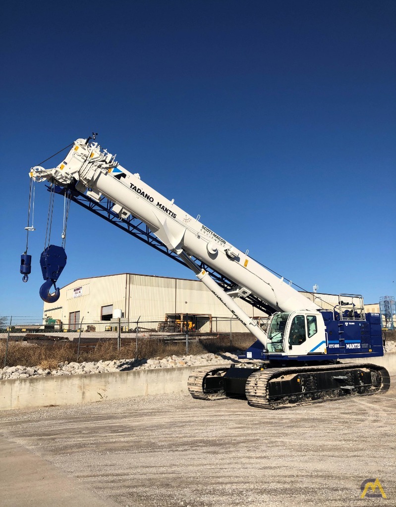 Tadano Mantis GTC-800 88-Ton Telescopic Crawler Crane 1