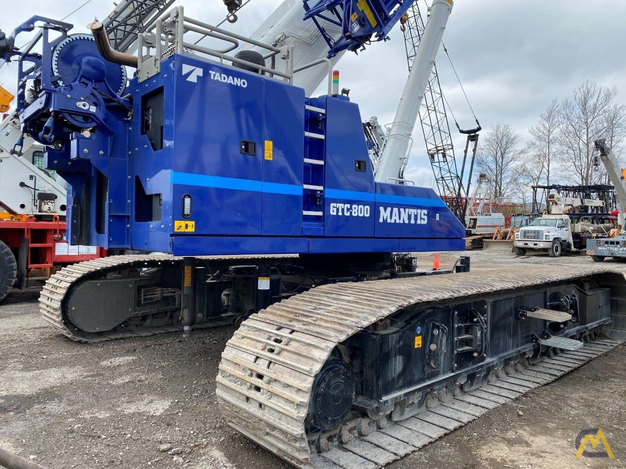 2019 Tadano Mantis GTC-800 88-Ton Telescopic Crawler Crane 7