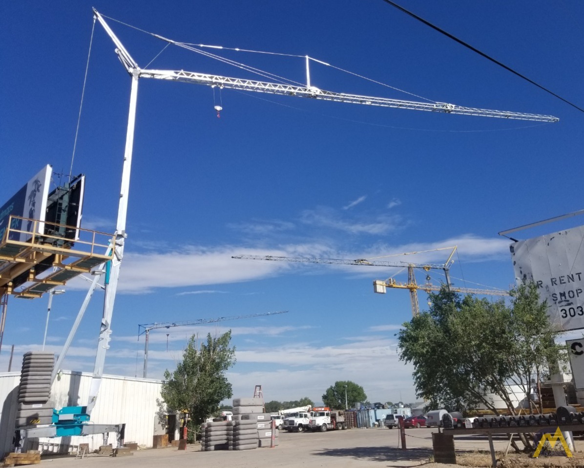 2019 Vicario V22147/92 4.41-Ton Self-Erecting Tower Crane 1