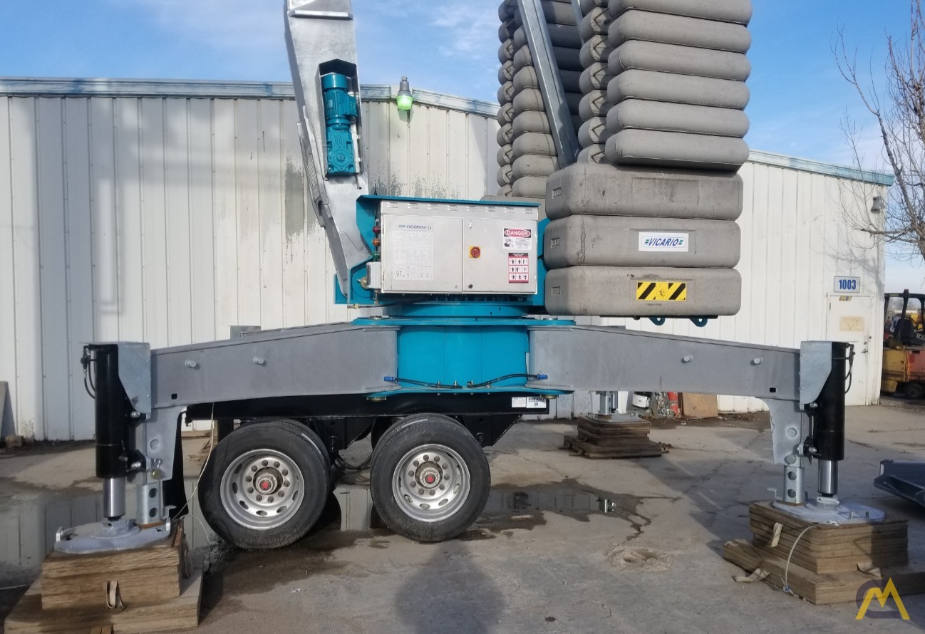 2019 Vicario V22147/92 4.41-Ton Self-Erecting Tower Crane 5