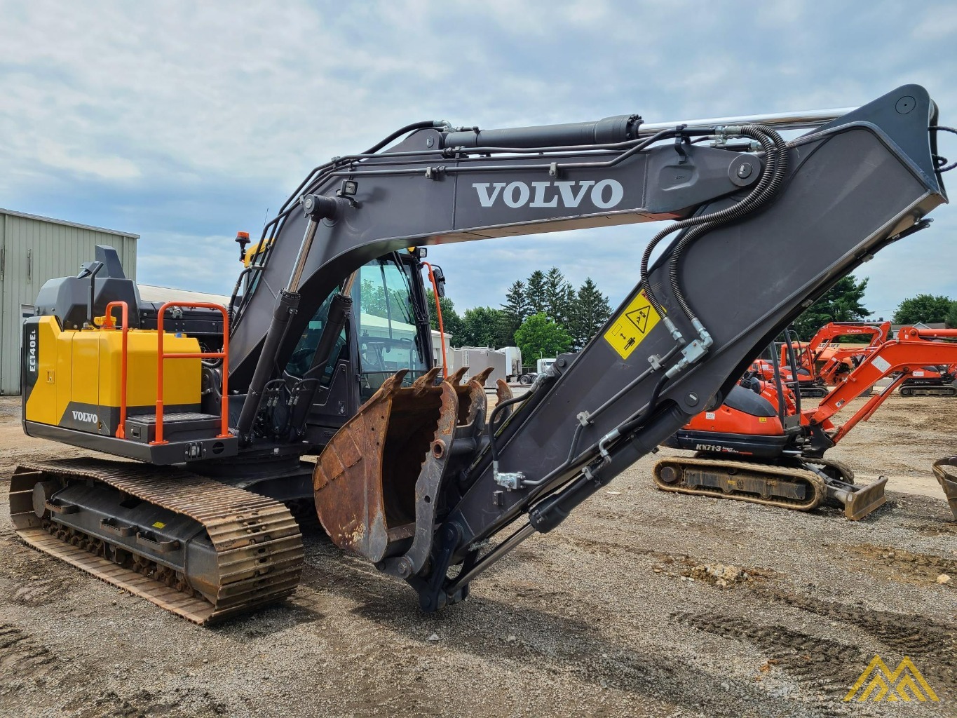 2020 Volvo EC140EL Excavator 1