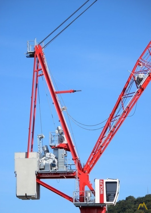 Wolffkran Wolff 355 B US 30.8-ton Luffing Jib Tower Crane 4