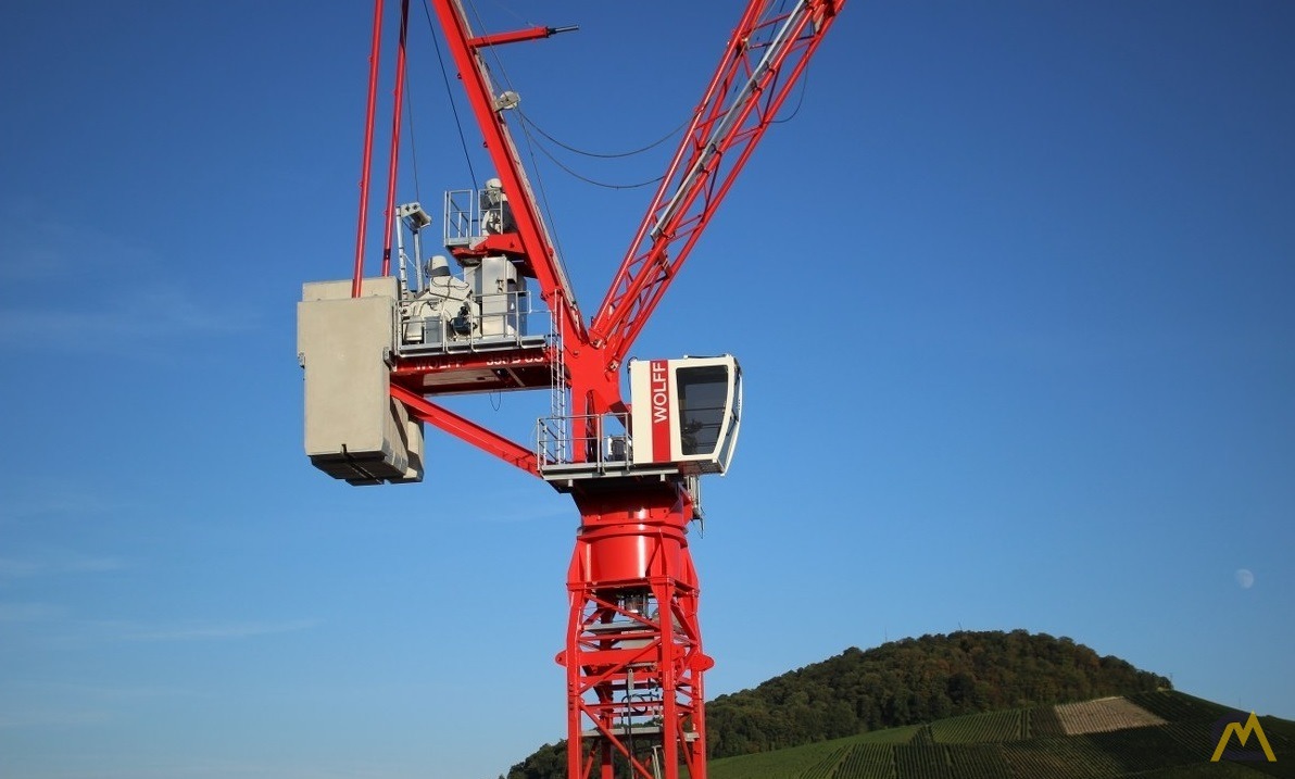 Wolffkran Wolff 355 B US 30.8-ton Luffing Jib Tower Crane 14