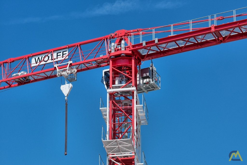 Wolff WOLFF 7534.16 clear US 18.1-ton Flat Top Tower Crane 8