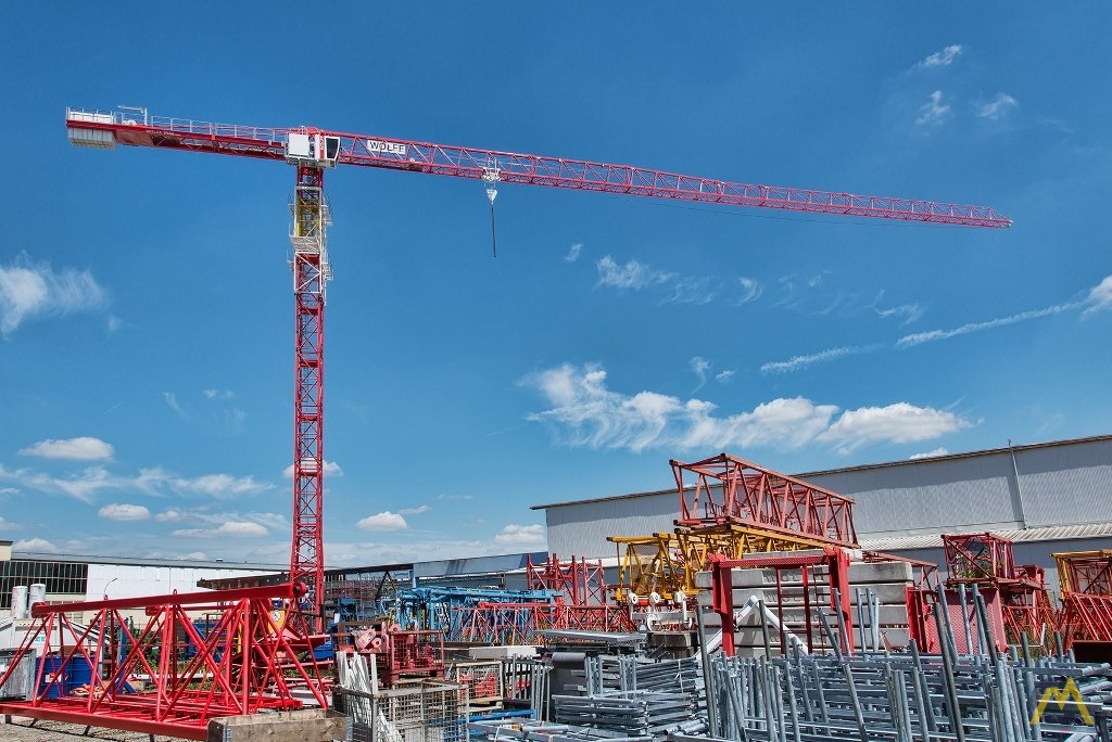 Wolff WOLFF 7534.16 clear US 18.1-ton Flat Top Tower Crane 2