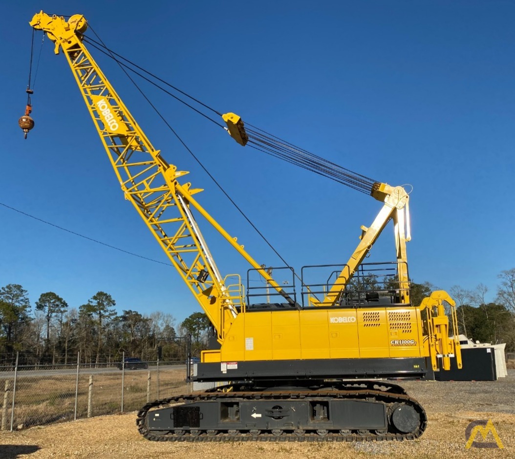 2020 Kobelco CK1100G-2 110-Ton Lattice Boom Crawler Crane 1