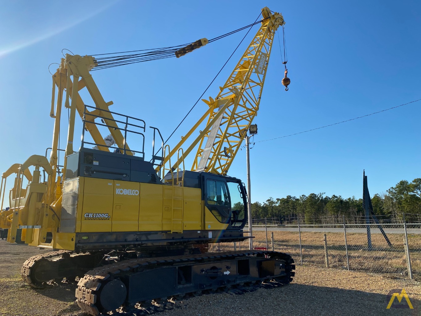 2020 Kobelco CK1100G-2 110-Ton Lattice Boom Crawler Crane 6