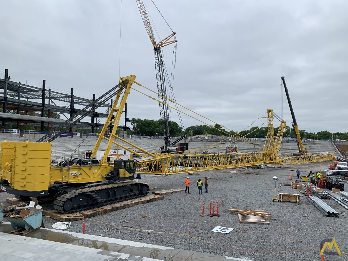 2020 Kobelco CK3300G-2 330-Ton Lattice Boom Crawler Crane 2