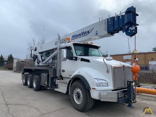 2020 Manitex 40124SHL 40-Ton Boom Truck Crane 0