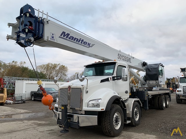 2020 Manitex 50128SHL 50-Ton Boom Truck Crane 0