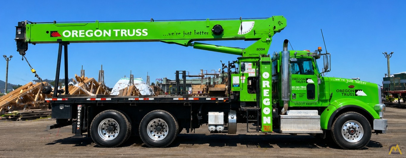 National Series 900A / 990A Model Boom Truck Crane on 2020 Peterbilt 367  0