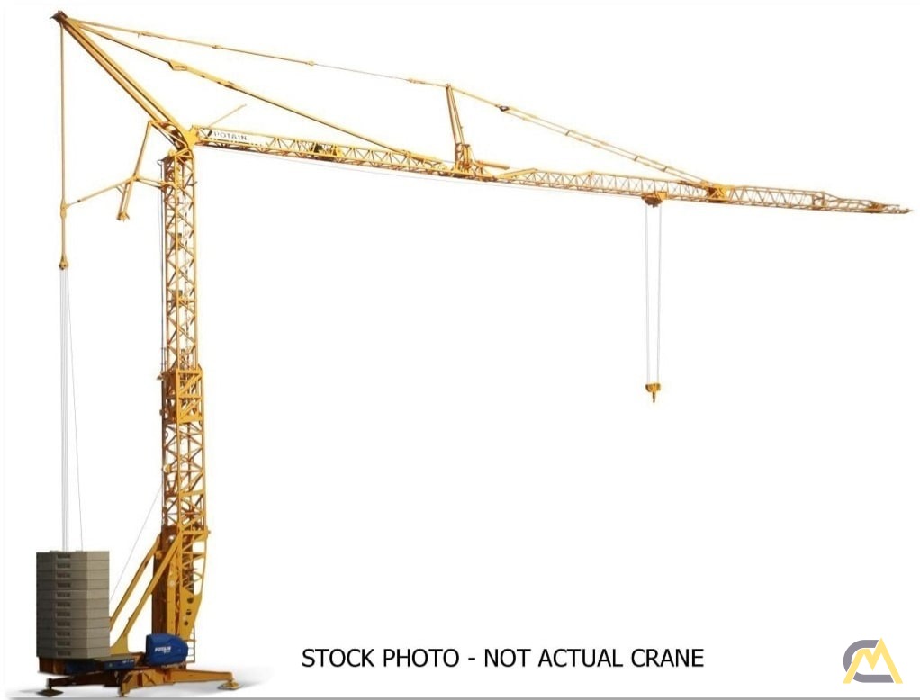 2020 Potain Igo T 130 Self-Erecting Tower Crane 0