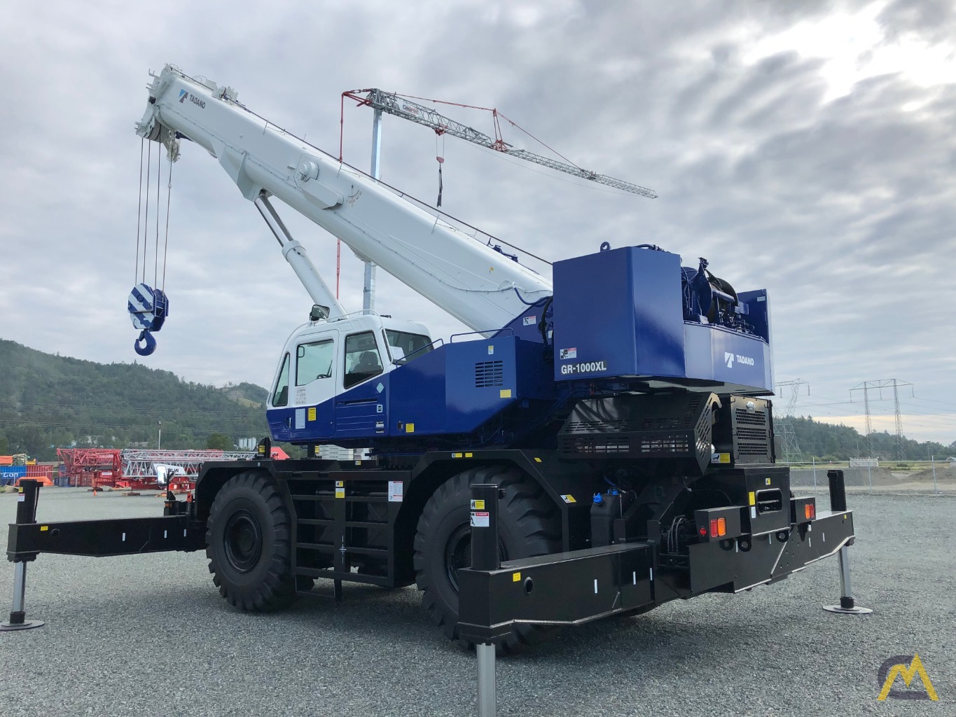 2020 Tadano GR1000XL-3 100-Ton Rough Terrain Crane 1