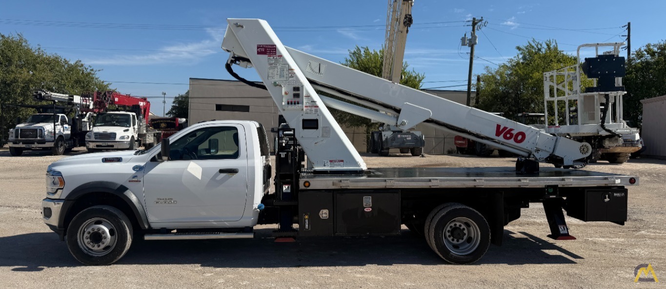 2021 Elliott V60F Telescopic Boom Aerial Lift Bucket Truck on Dodge 5500