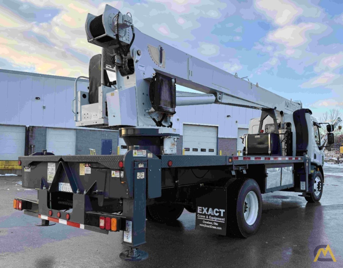 SOLD Manitex 22101S Mounted on a 2021 Peterbilt 220 |  Open Rider Seat Boom Truck  4