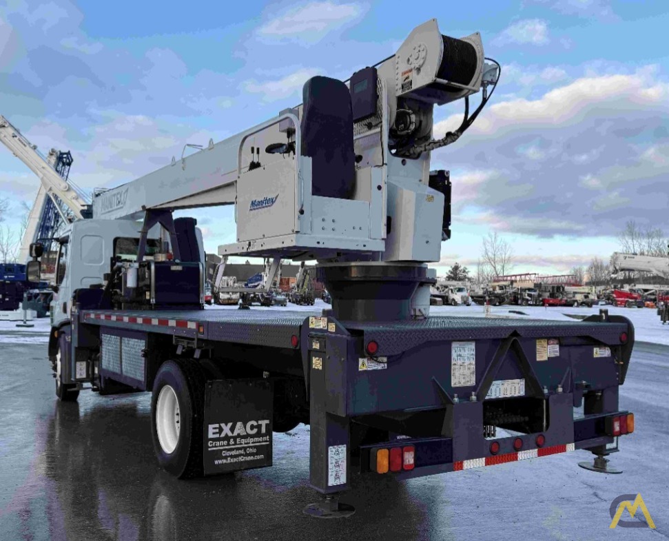 SOLD Manitex 22101S Mounted on a 2021 Peterbilt 220 |  Open Rider Seat Boom Truck  5
