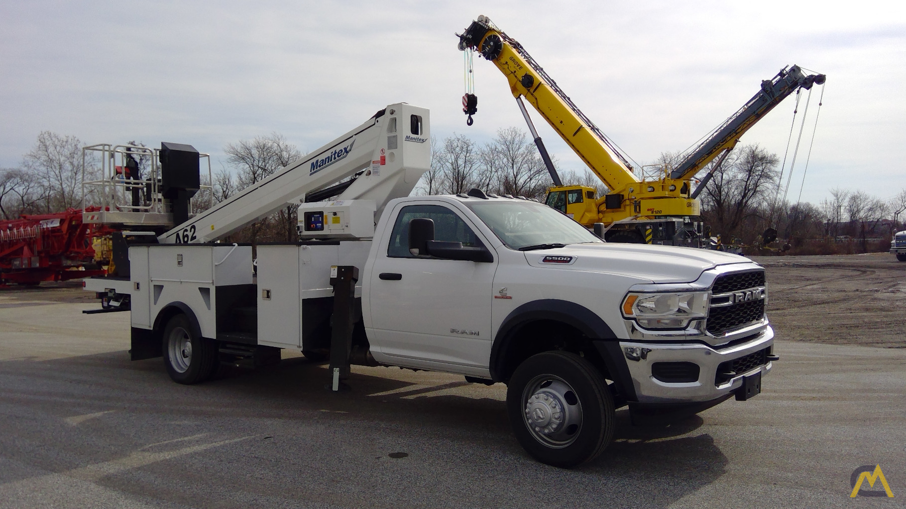2021 Manitex A62 500-lb. Aerial Platform Truck 3