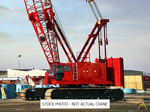 2021 Manitowoc MLC150-1 165-Ton Lattice Boom Crawler Crane 0