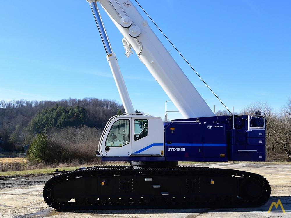 2021 Tadano Mantis GTC-1600 160-Ton Telecrawler 3