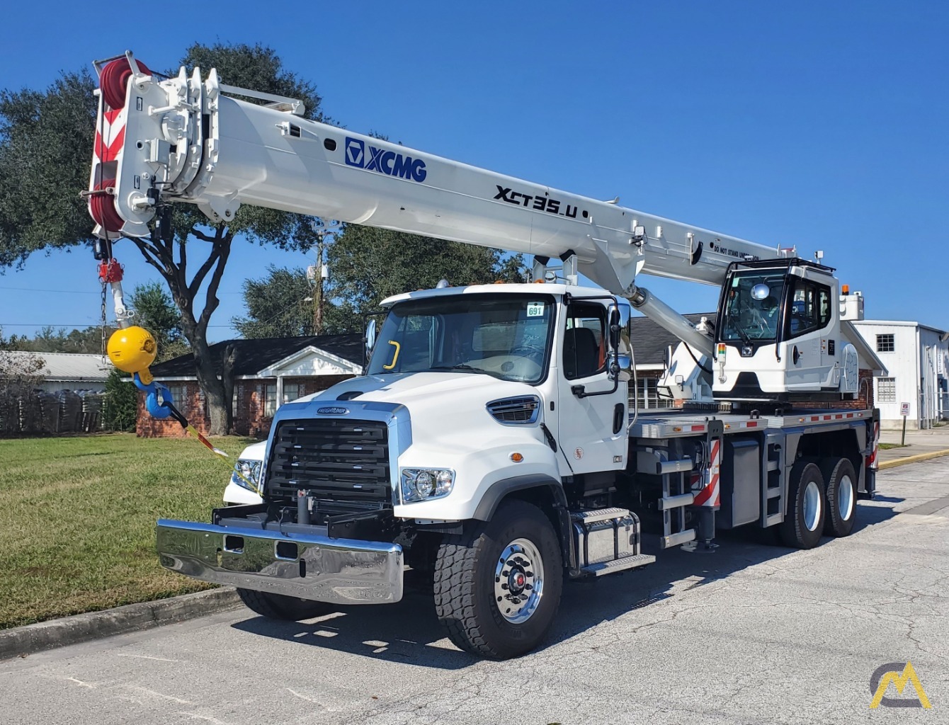 2021 XCMG XCT35U Boom Truck Crane on a Freightliner 114SD For Sale