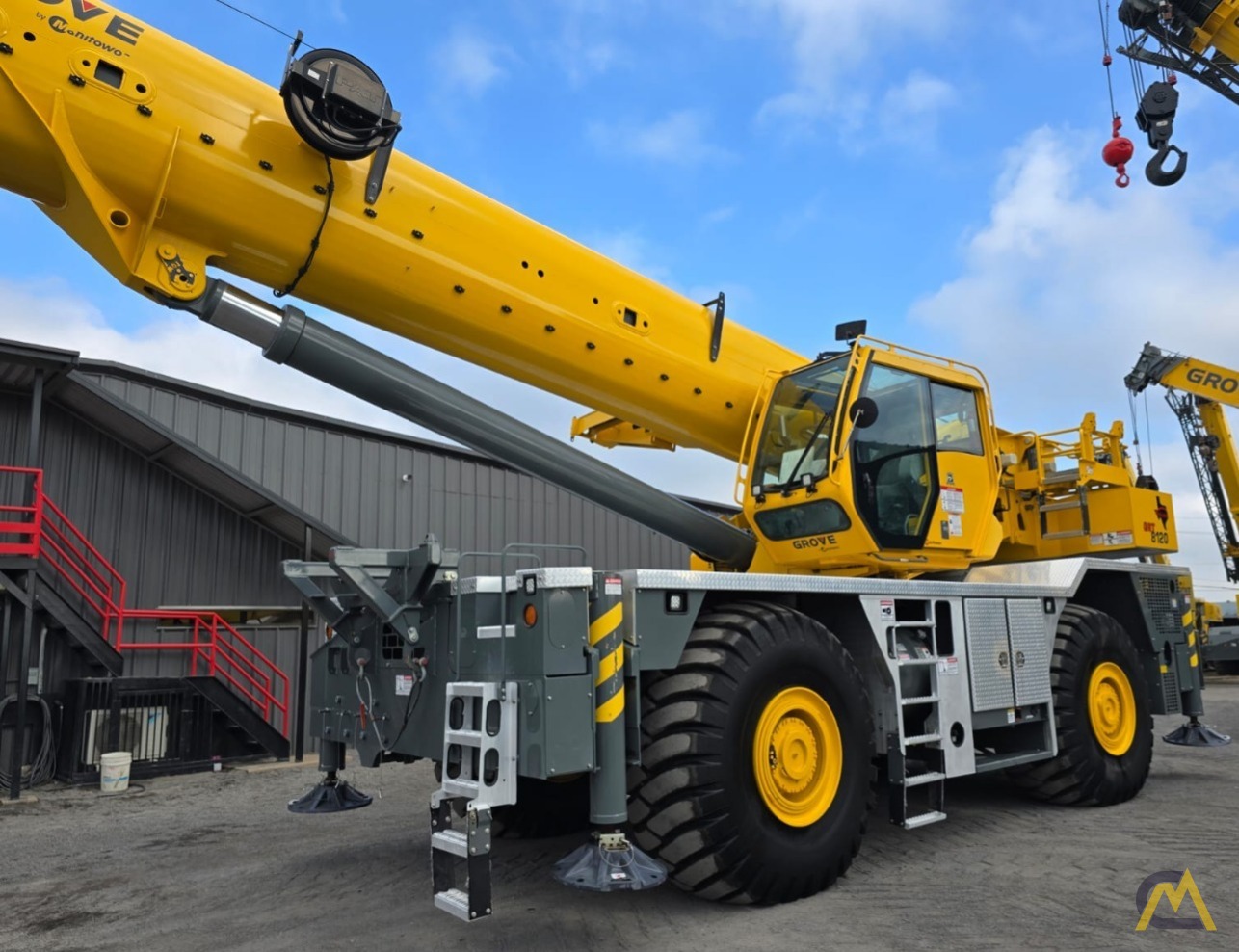 2022 GROVE GRT8120 Rough Terrain Crane 7