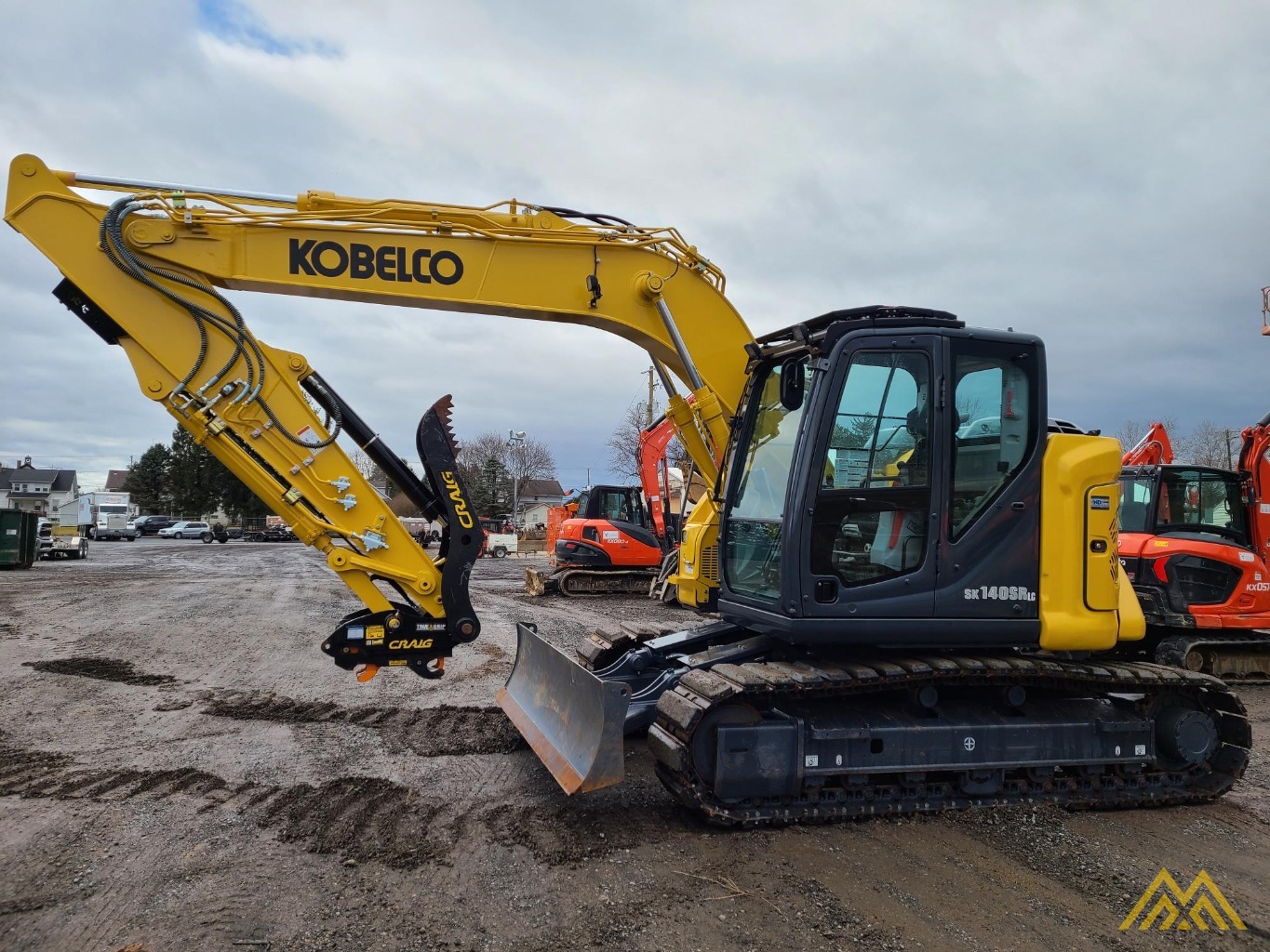 2022 Kobelco SK140SRLC-7 Excavator 1