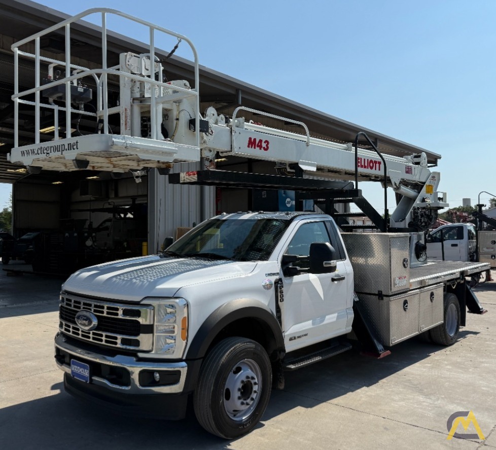 2023 Elliott M43R Telescopic Boom Bucket Truck on Ford F600 4