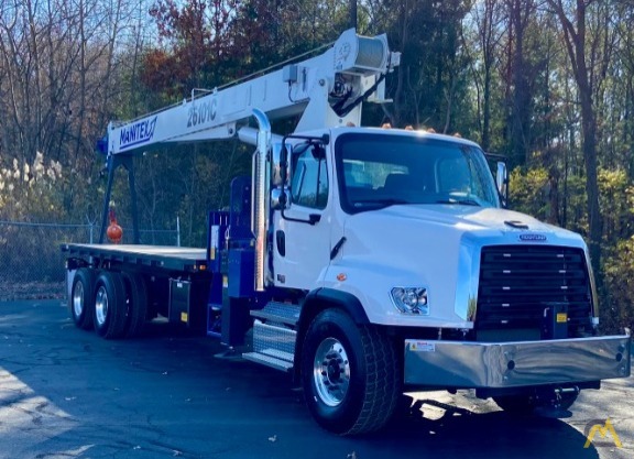 Manitex 26101C Boom Truck Crane on Freightliner 114SD 4