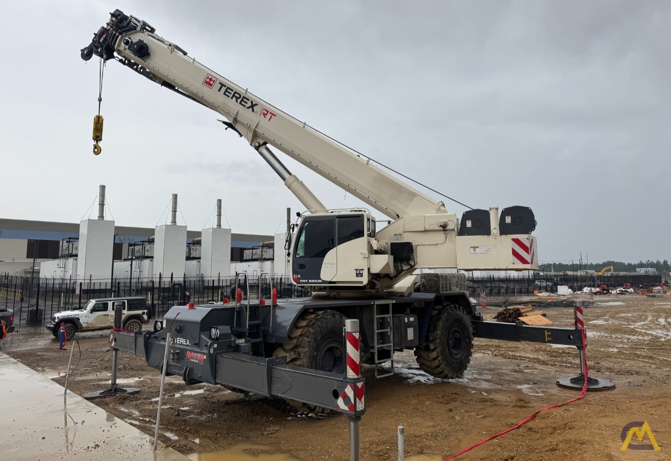 2023 Terex TRT 100US Rough Terrain Crane 0