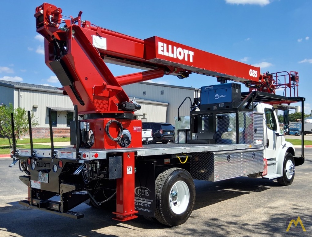 Elliott G85R Telescopic Boom Bucket Truck For Sale Aerial Platforms