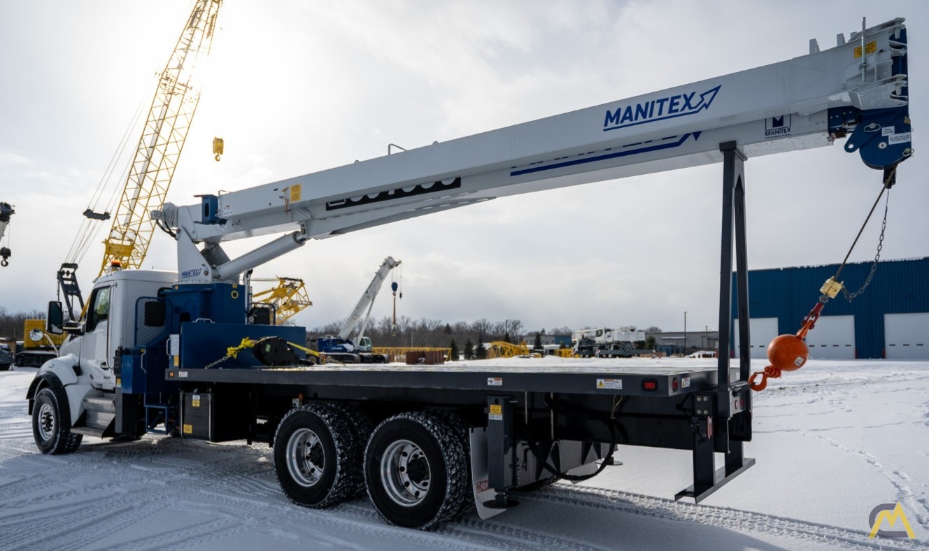Manitex 30100C Boom Truck Crane on Kenworth T880 5