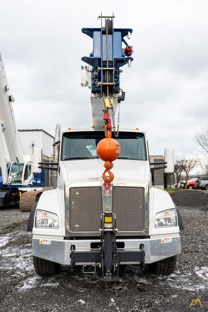 Manitex 40124SHL Boom Truck Crane on Kenworth T880 2