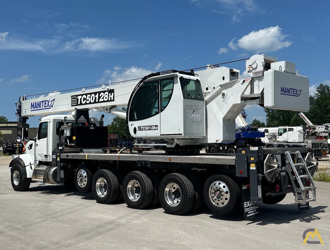 Manitex 50128SHL Boom Truck Crane on 2024 Peterbilt 567 2