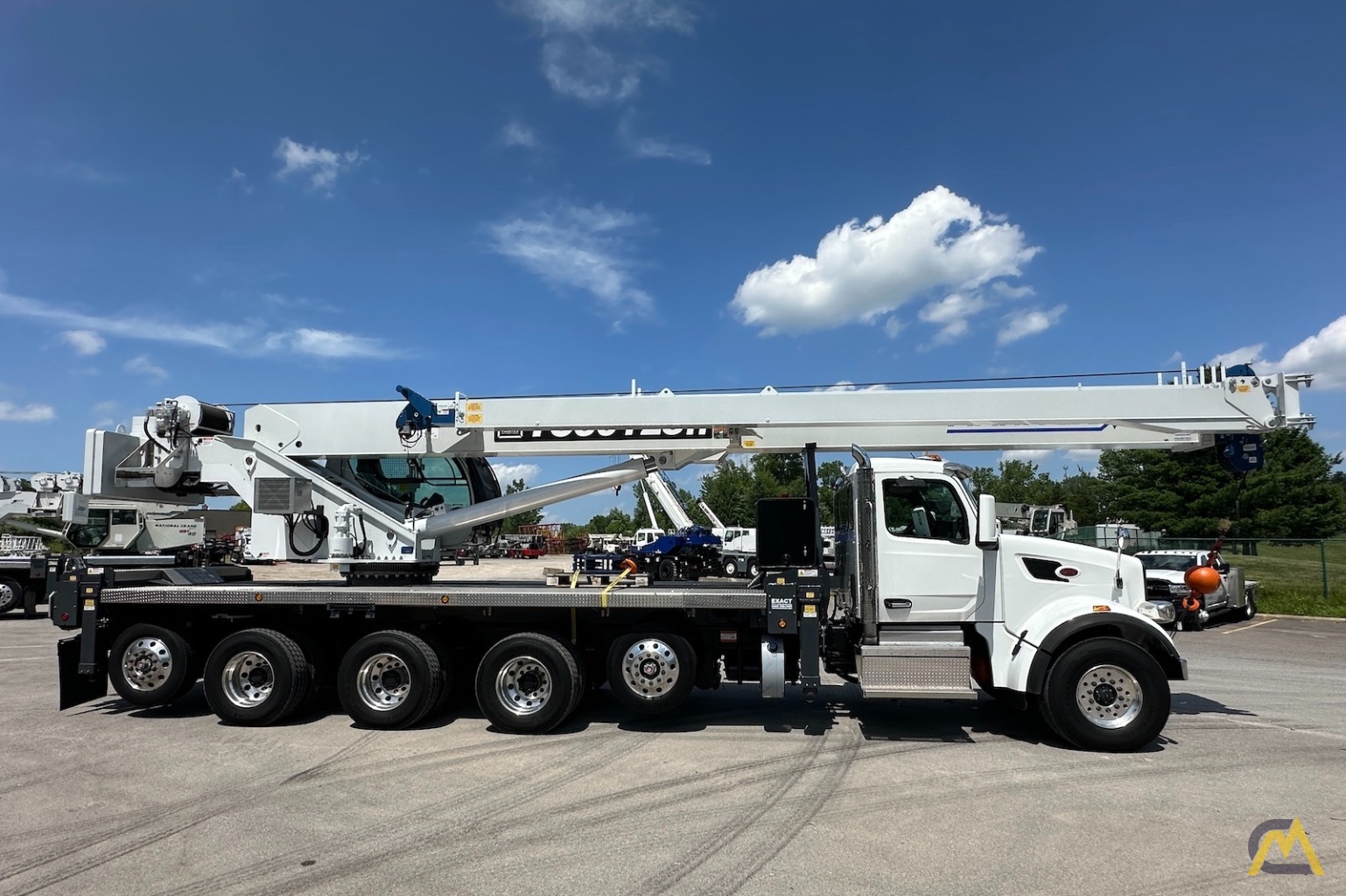 Manitex 50128SHL Boom Truck Crane on 2024 Peterbilt 567 5