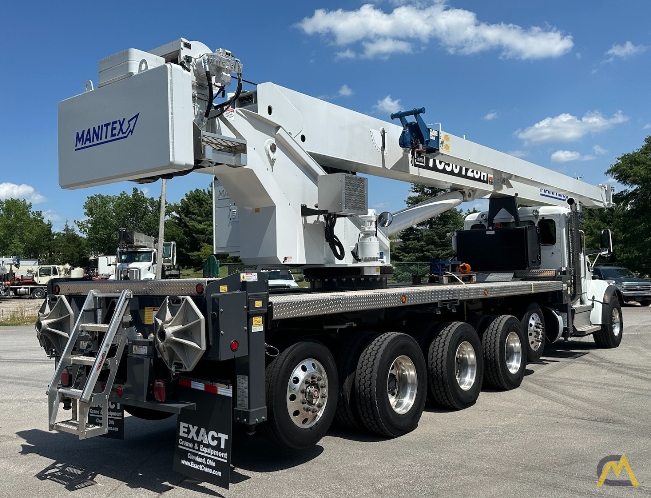 Manitex 50128SHL Boom Truck Crane on 2024 Peterbilt 567 3