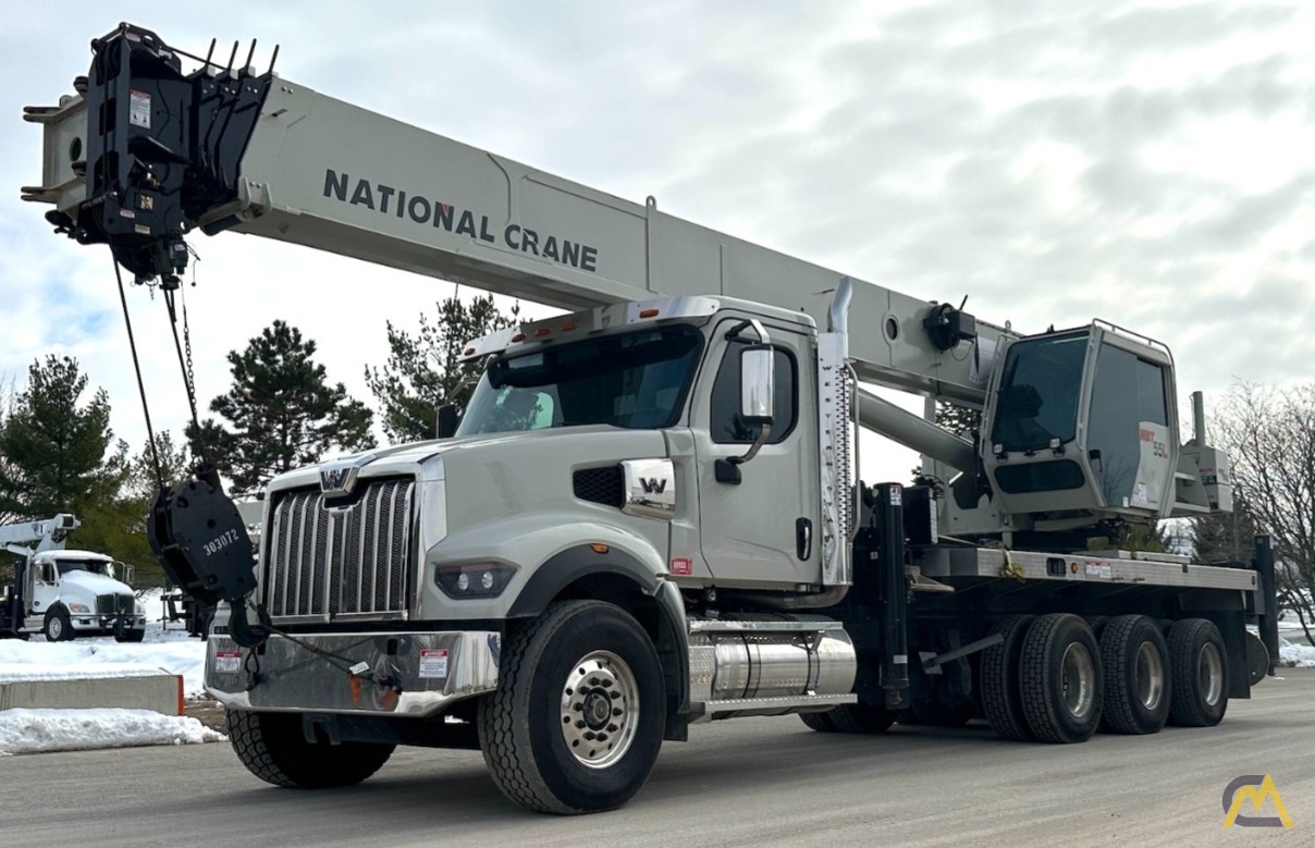 2024 WESTERN START 49X WITH NATIONAL NBT55L BOOM TRUCK  0