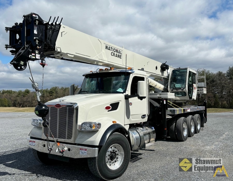 National NTC60XL Boom Truck Crane on Peterbilt 567 0