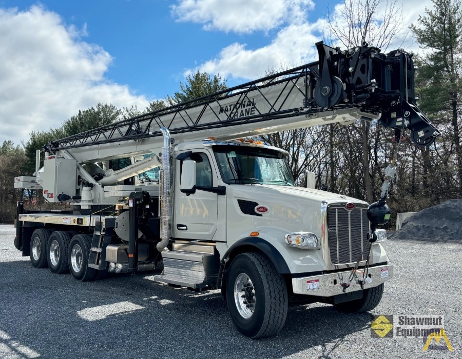National NTC60XL Boom Truck Crane on Peterbilt 567 1