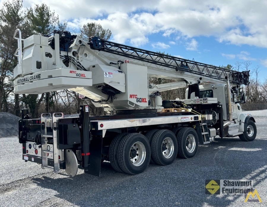 National NTC60XL Boom Truck Crane on Peterbilt 567 4