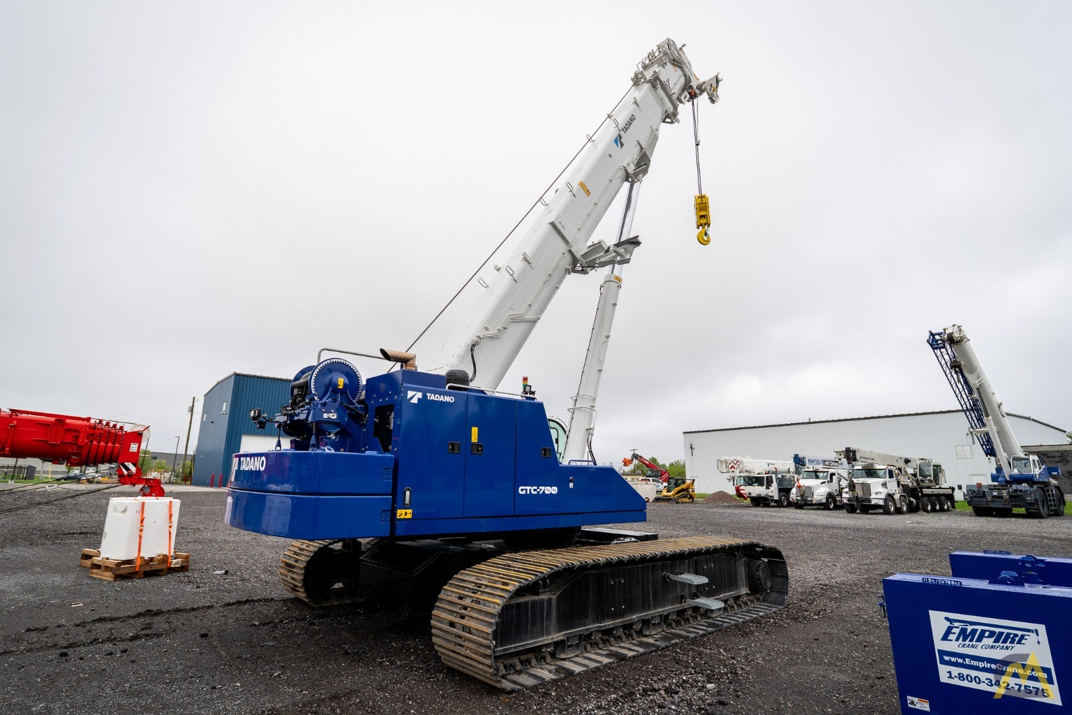 Tadano (Mantis) GTC-700 Telescopic Boom Crawler Crane 1
