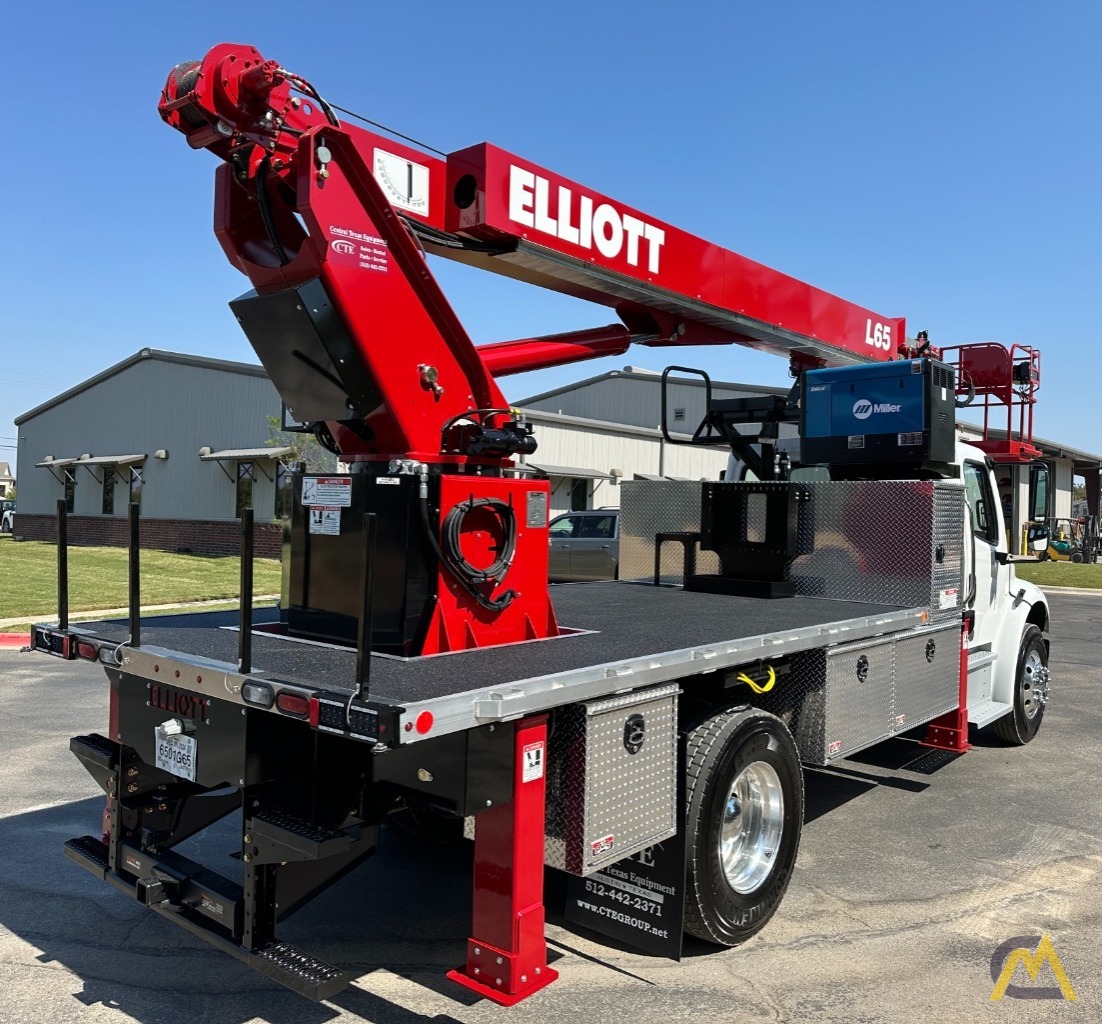 2026 Elliott L65R Aerial Bucket Truck on Freightliner M2 106 3