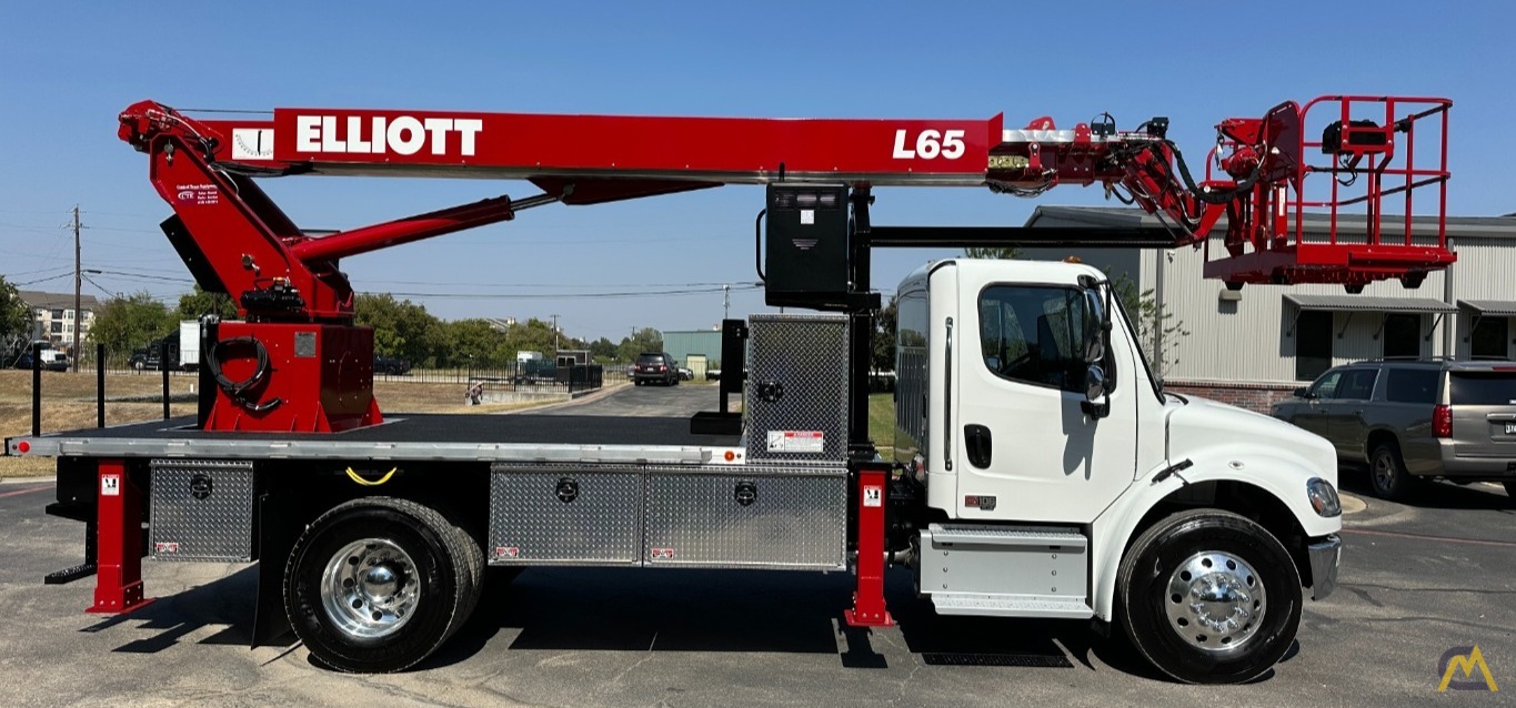 2026 Elliott L65R Aerial Bucket Truck on Freightliner M2 106 4