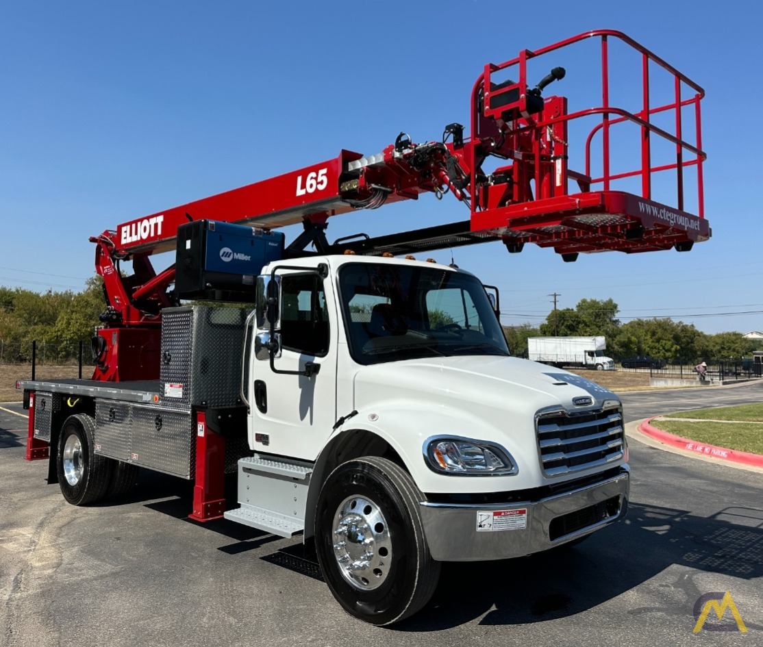 2026 Elliott L65R Aerial Bucket Truck on Freightliner M2 106 5