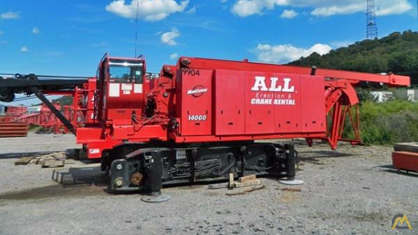 Manitowoc 14000 220-Ton Lattice Boom Crawler Crane 0